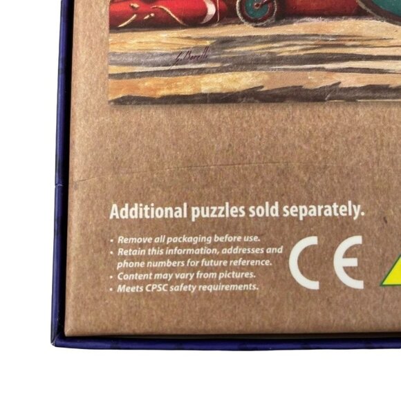 Guido Borelli 500 Piece Puzzle Premium Lezione Di Acquario 18 x 24 u - Picture 3 of 4